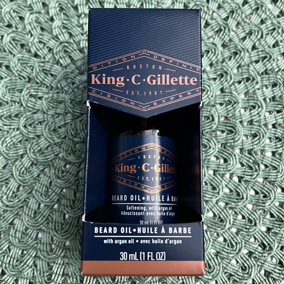 King C. Gillette Beard Oil. 30ml (1FL OZ). - Picture 2 of 7